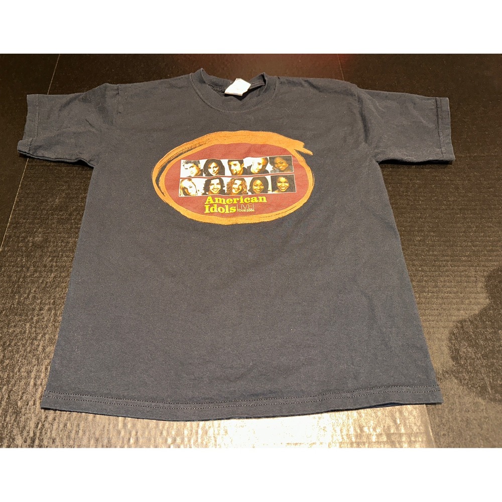 Vintage American Idol Live 2006 Tour Daughtry, Pickler Black